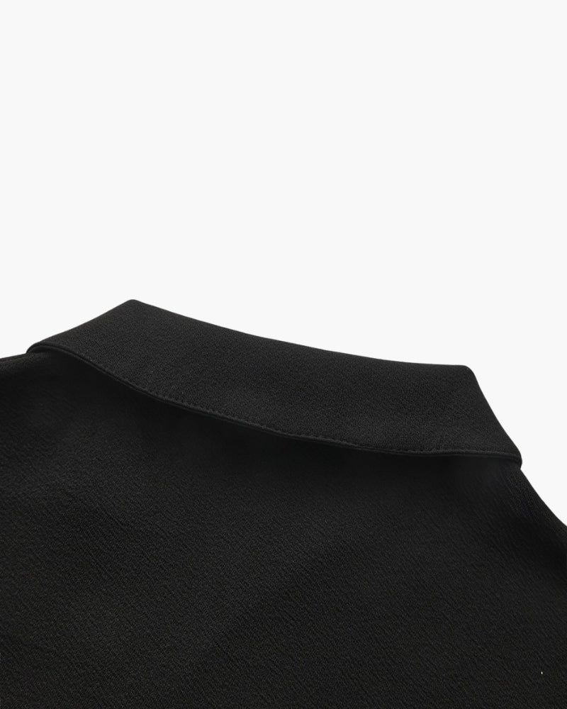 Conjunto de Camisa Polo em Algodão com Calça