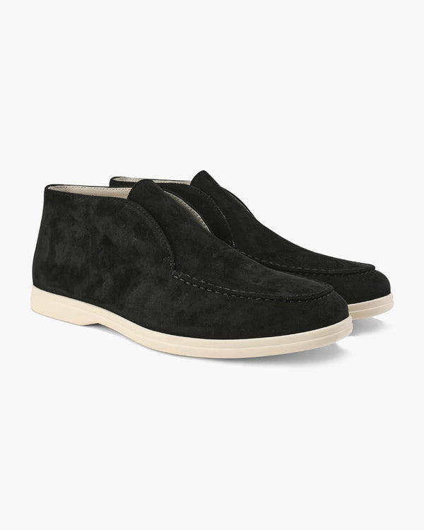 Old Money Luxe Suede Loafers