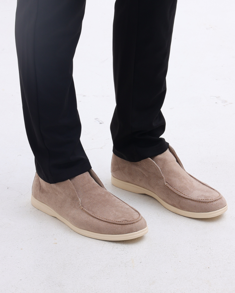 Old Money Luxe Suede Loafers