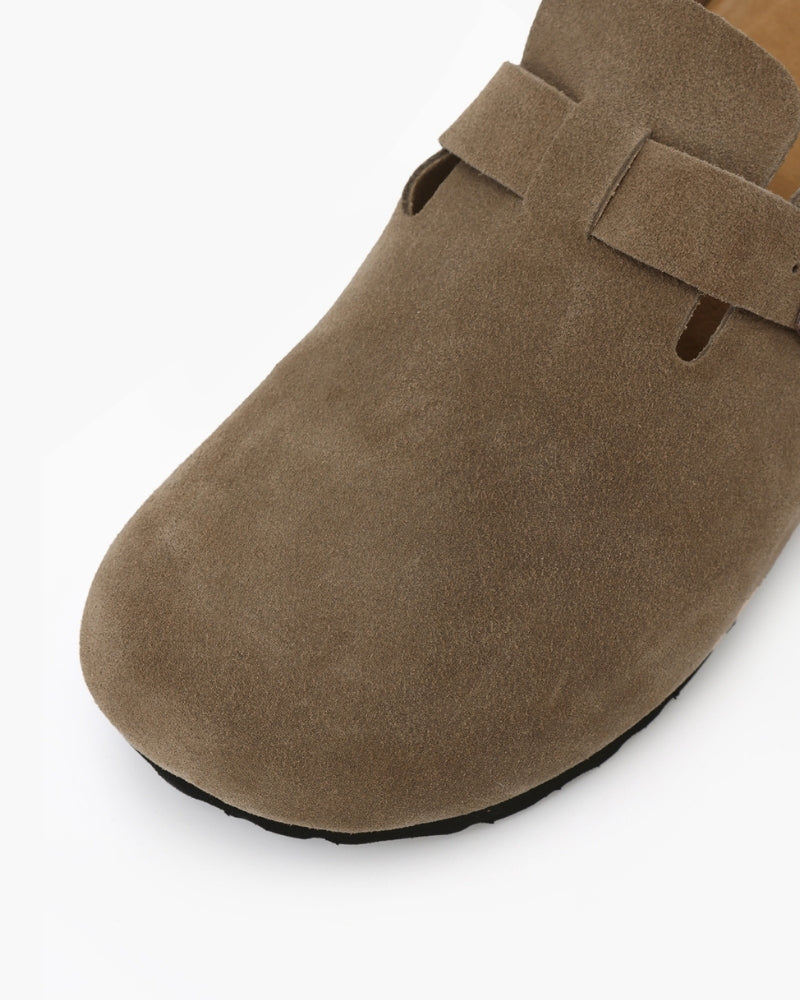 Old Money Suede Mules