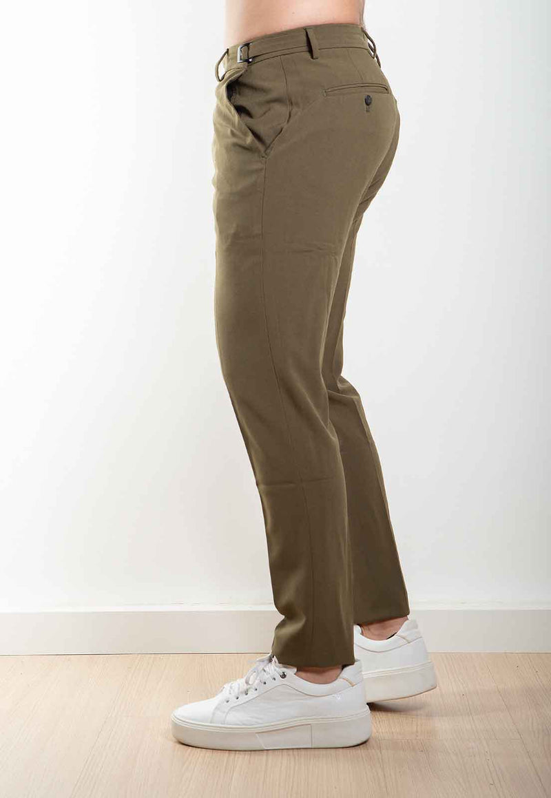 Calça Alfaiataria com Ajuste e Botão Lateral: Kit com 3 Unidades