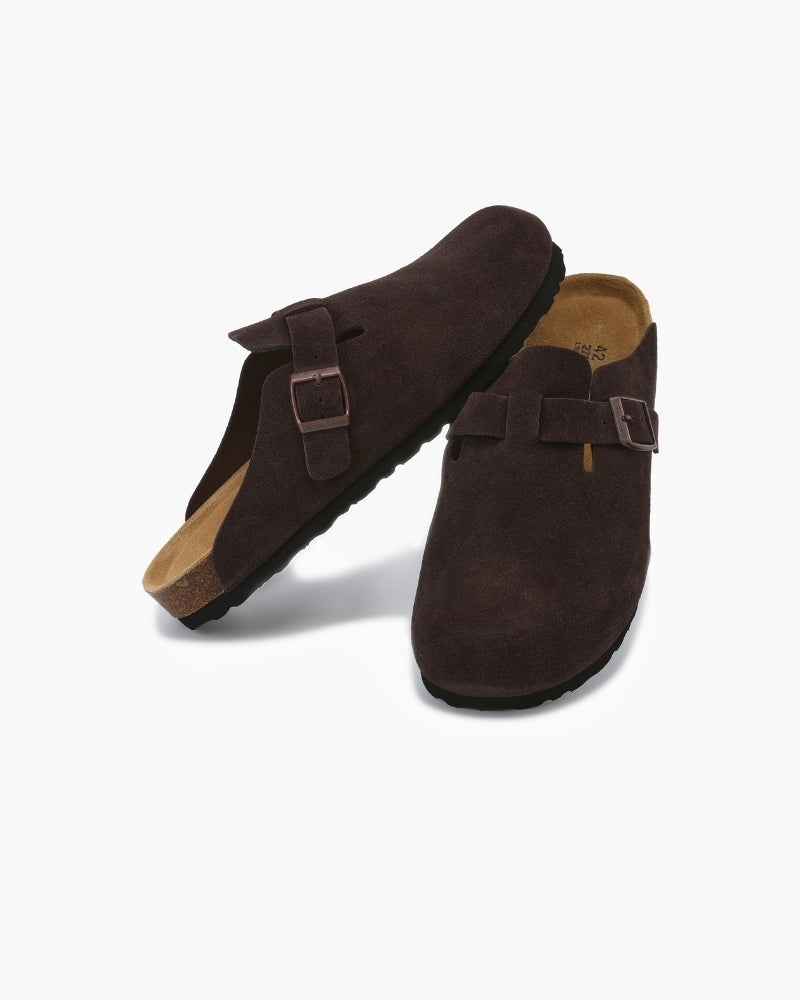 Old Money Suede Mules