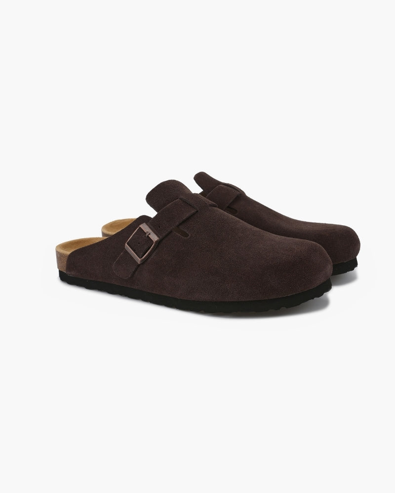 Old Money Suede Mules