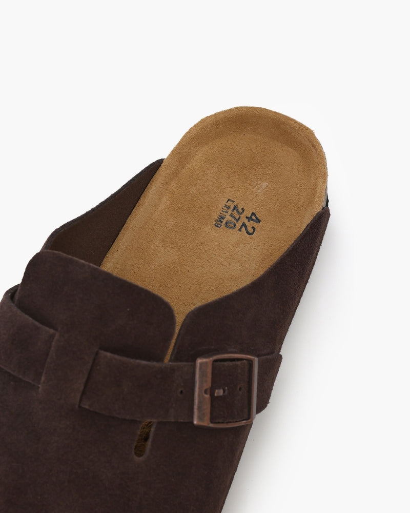 Old Money Suede Mules
