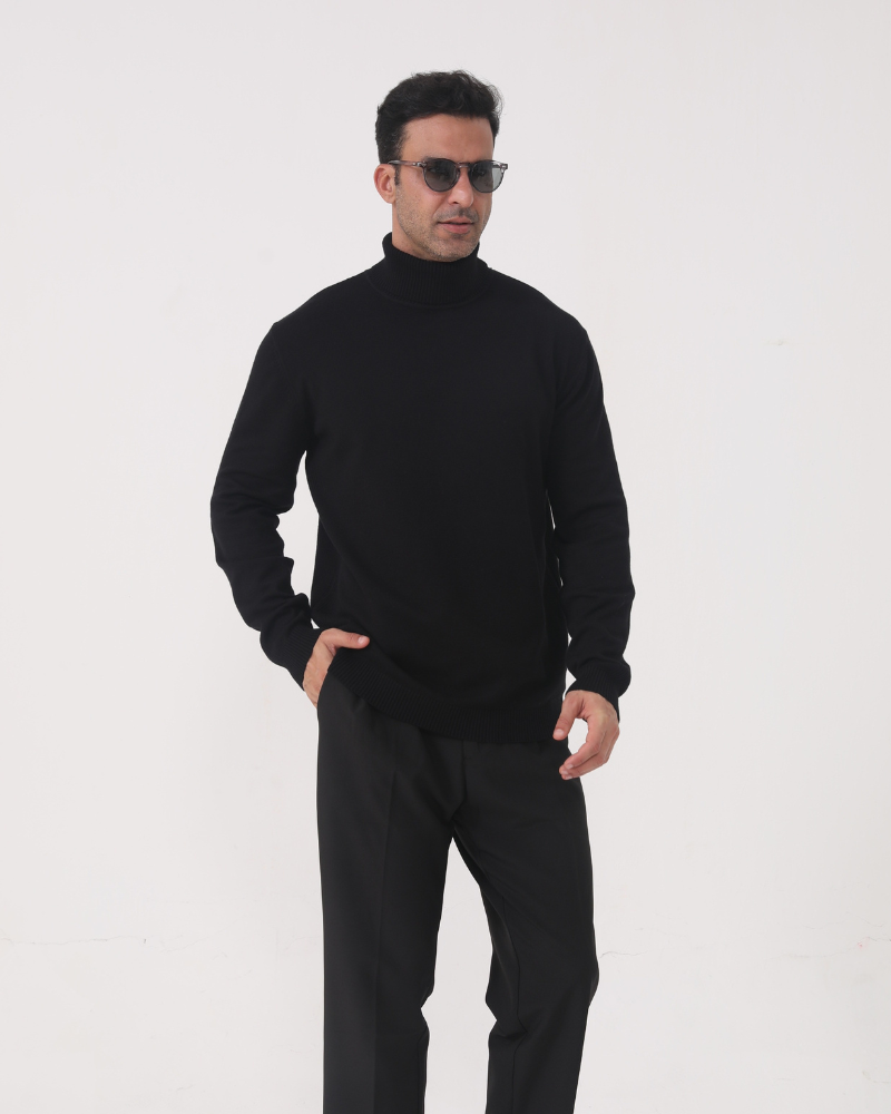 Gstaad Merino Wool High Neck Gola