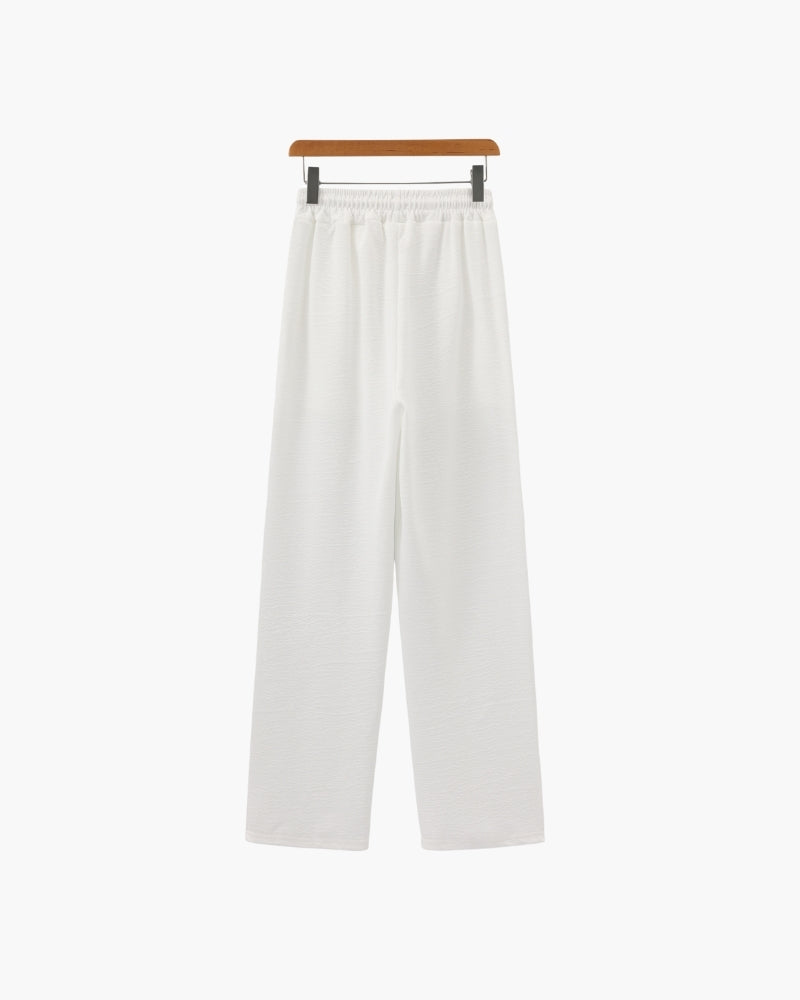 Conjunto de Camisa Polo em Algodão com Calça