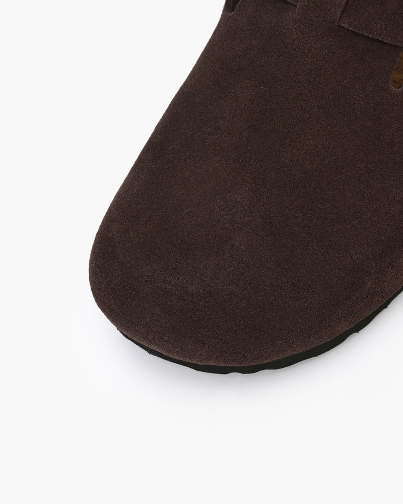 Old Money Suede Mules