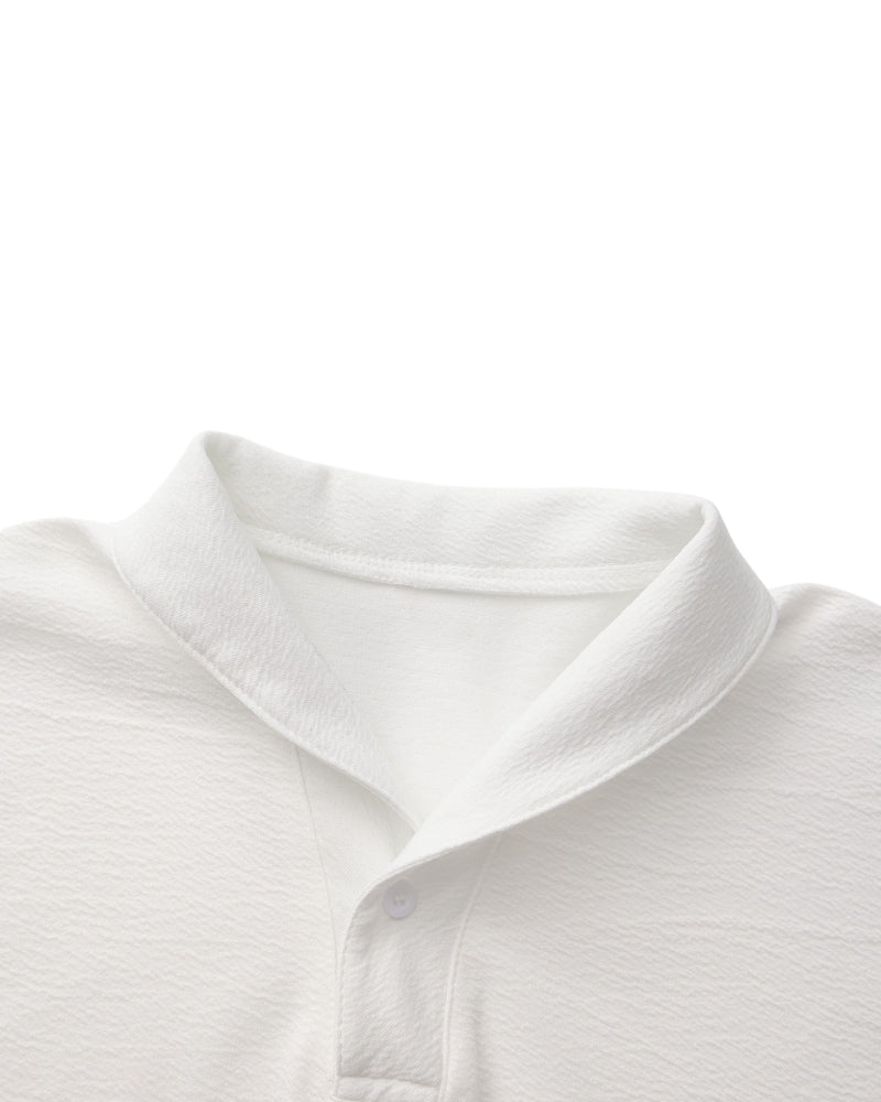 Conjunto de Camisa Polo em Algodão com Calça