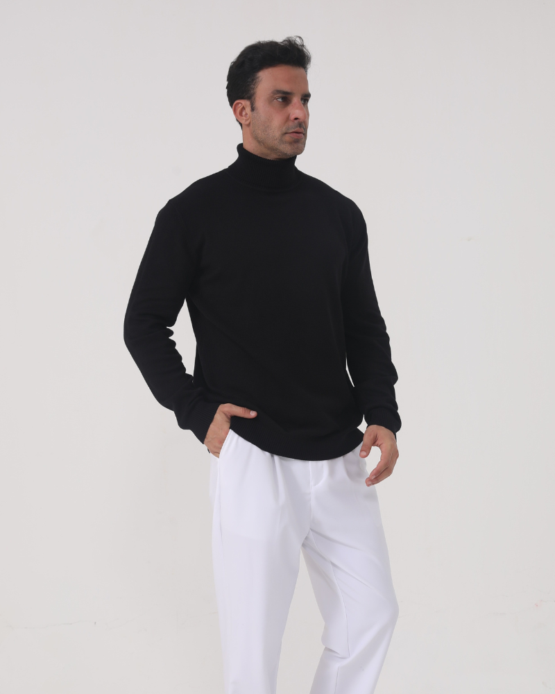 Gstaad Merino Wool High Neck Gola