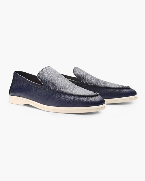 Mocassim de Couro de Vaca Estilo Old Money