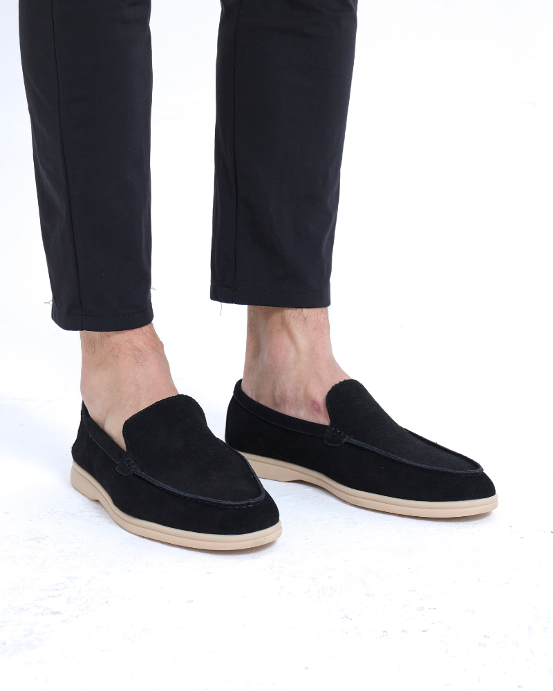 Premium Suede Loafers - Classic Old Money Style