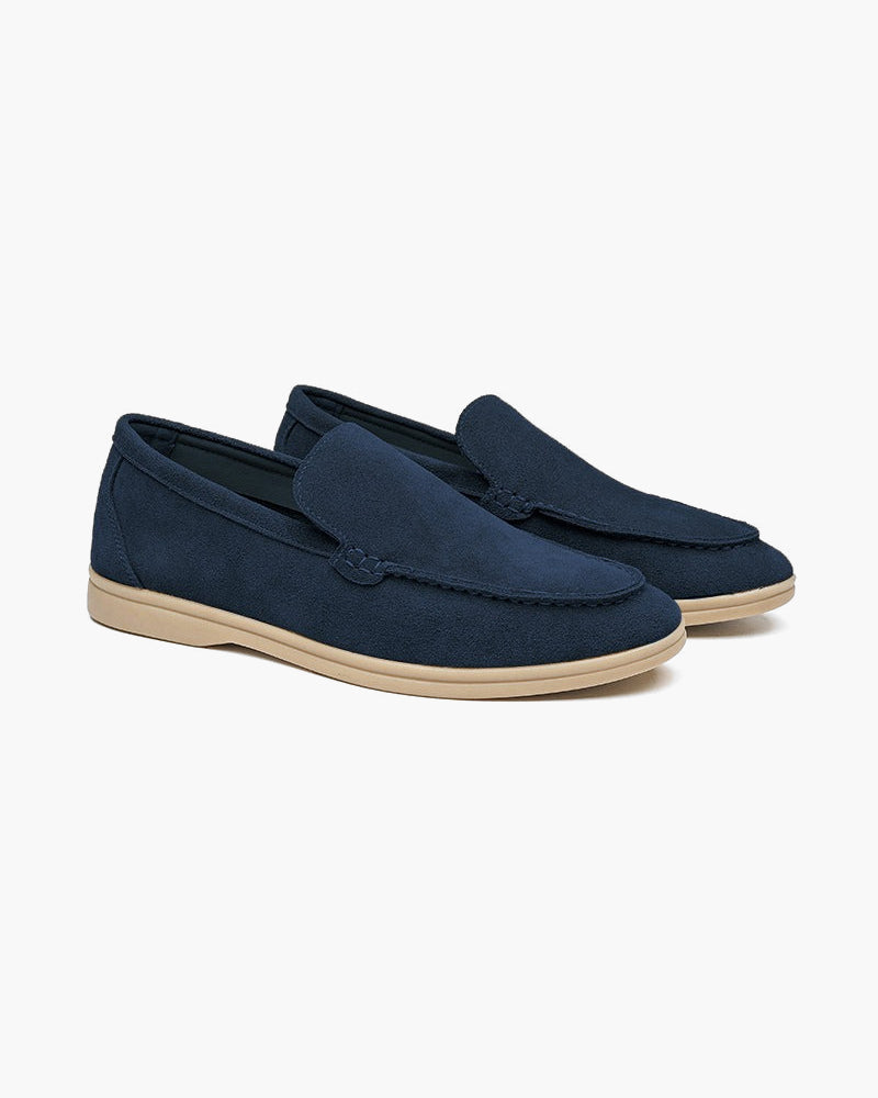 Premium Suede Loafers - Classic Old Money Style