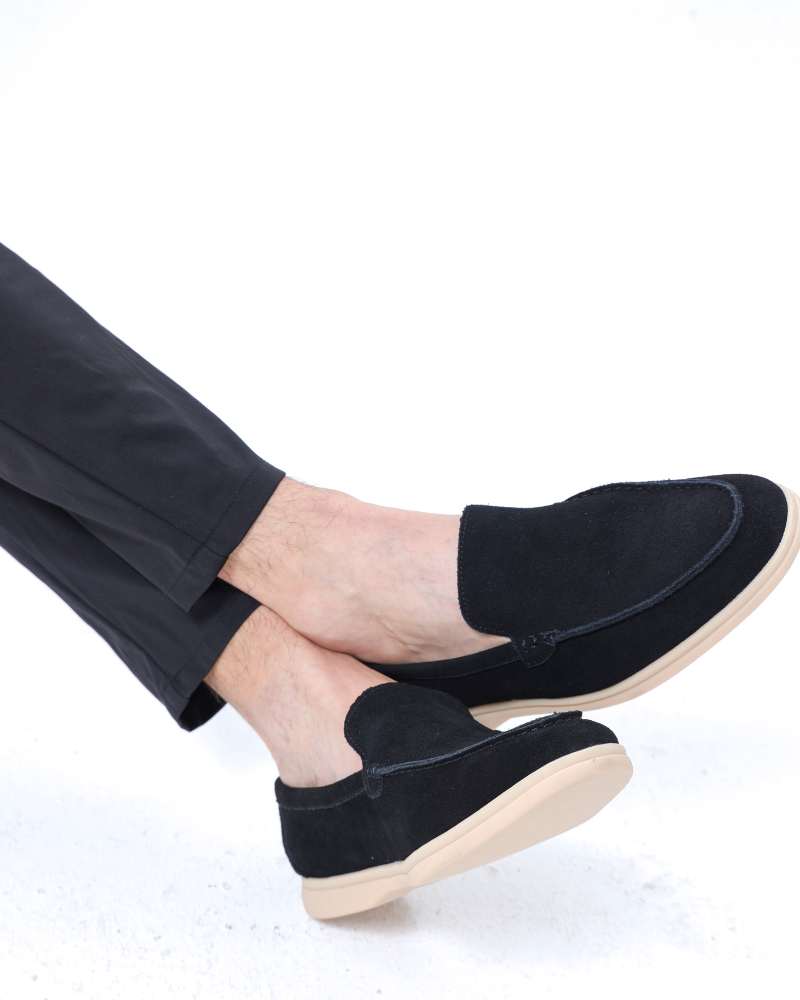Premium Suede Loafers - Classic Old Money Style