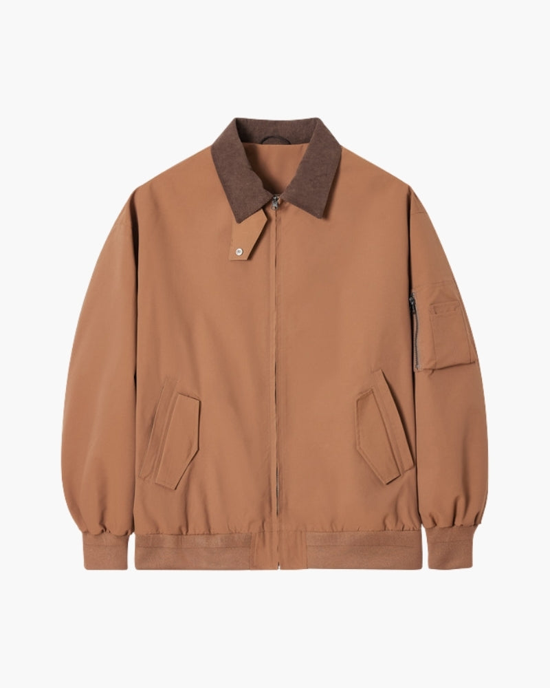 Jaqueta Clássica Estilo Harrington