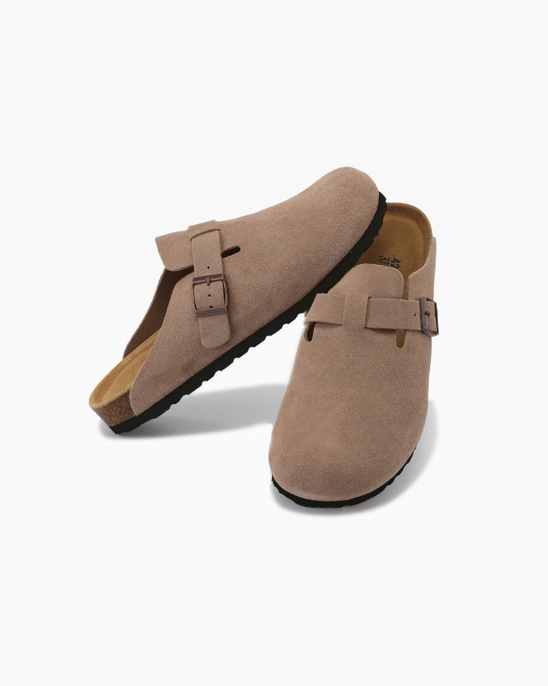 Old Money Suede Mules