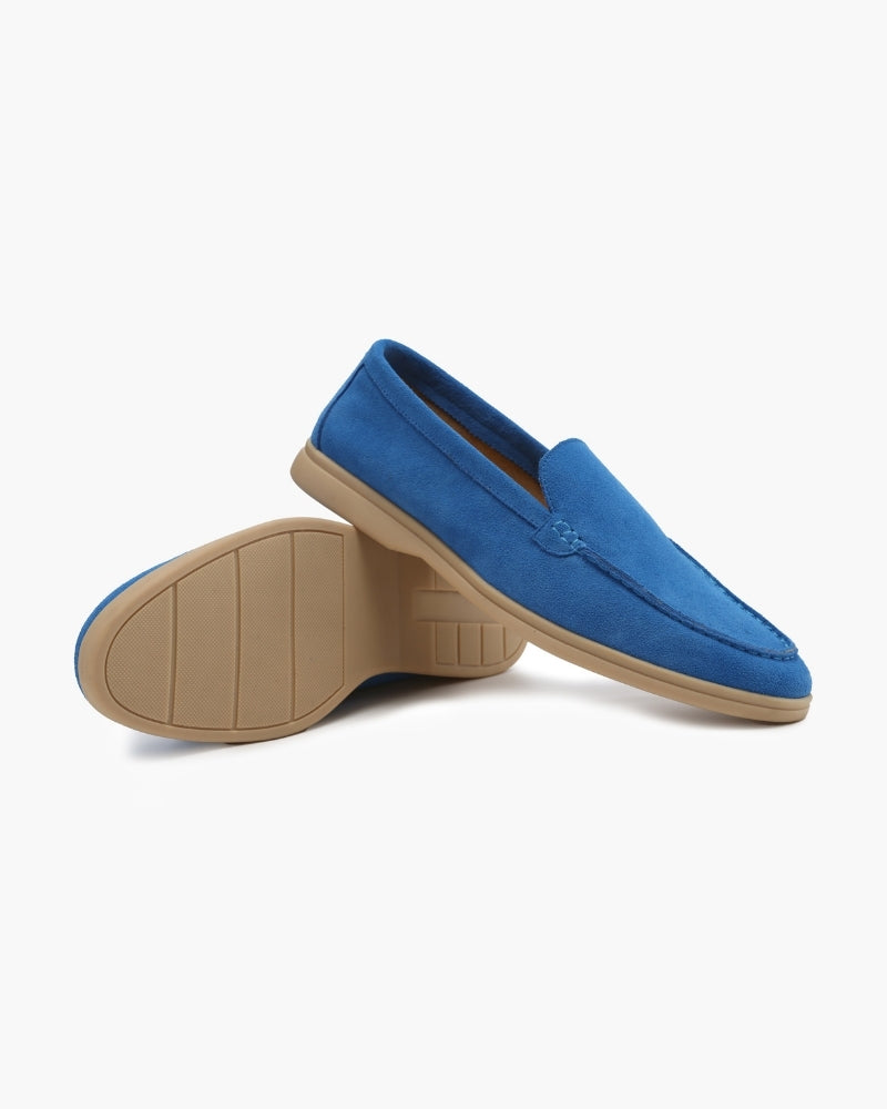 Premium Suede Loafers - Classic Old Money Style