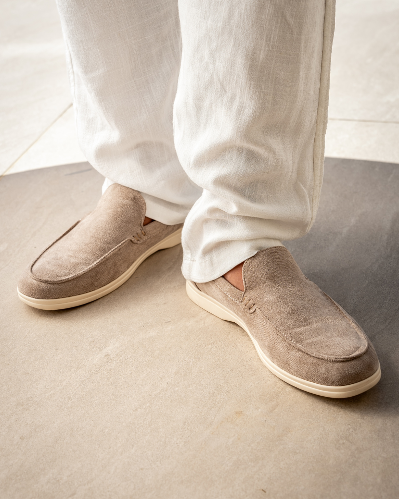 Old Money Suede Moccasins