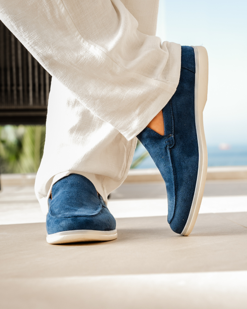 Old Money Suede Moccasins