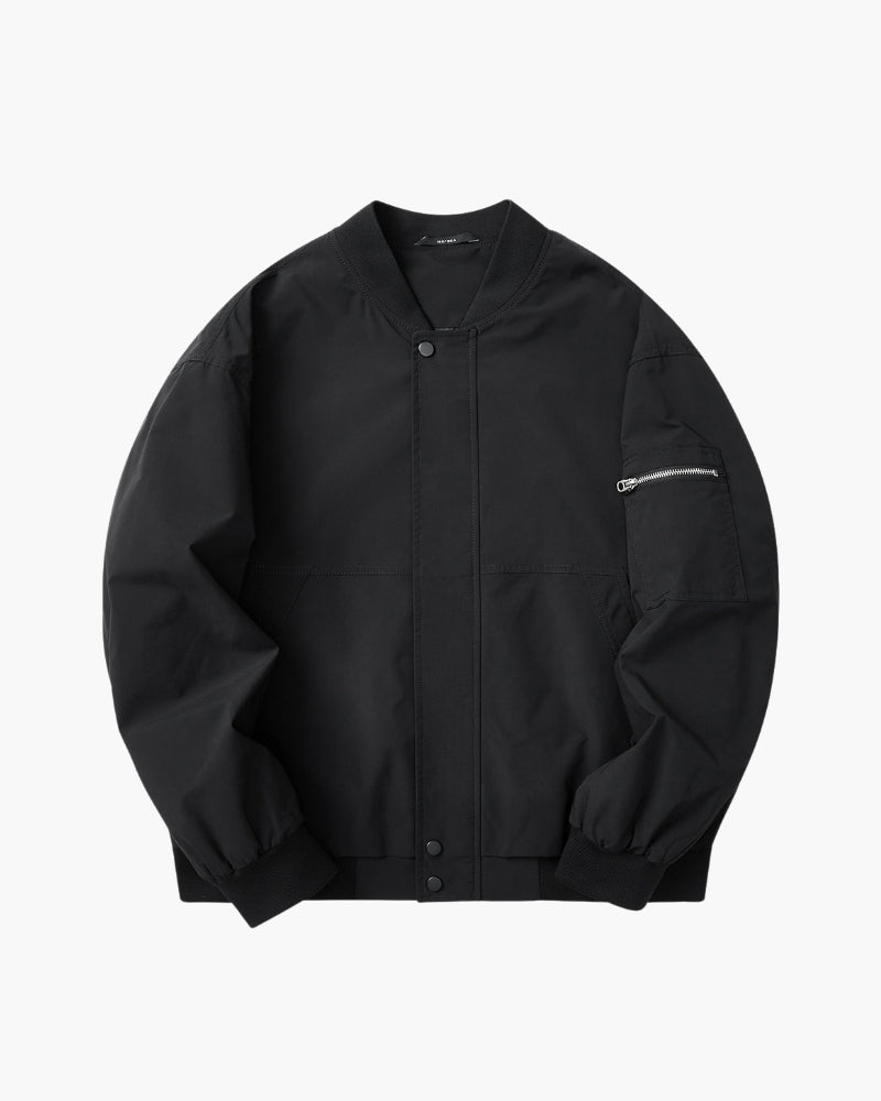 Jaqueta Bomber Estilo Minimalista