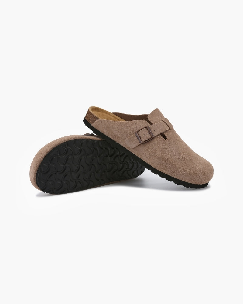 Old Money Suede Mules