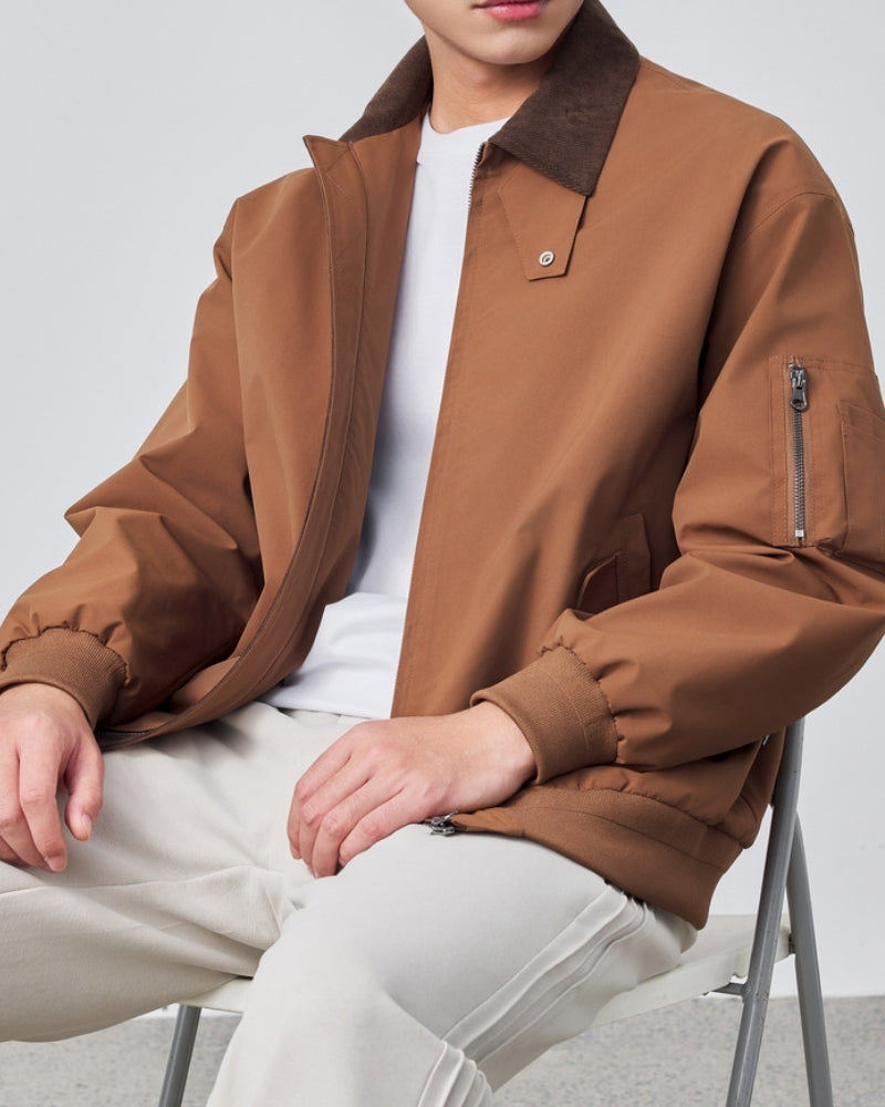 Jaqueta Clássica Estilo Harrington