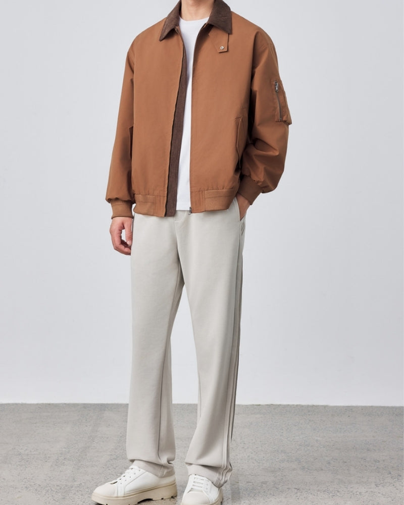 Jaqueta Clássica Estilo Harrington