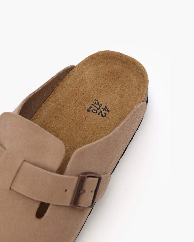 Old Money Suede Mules
