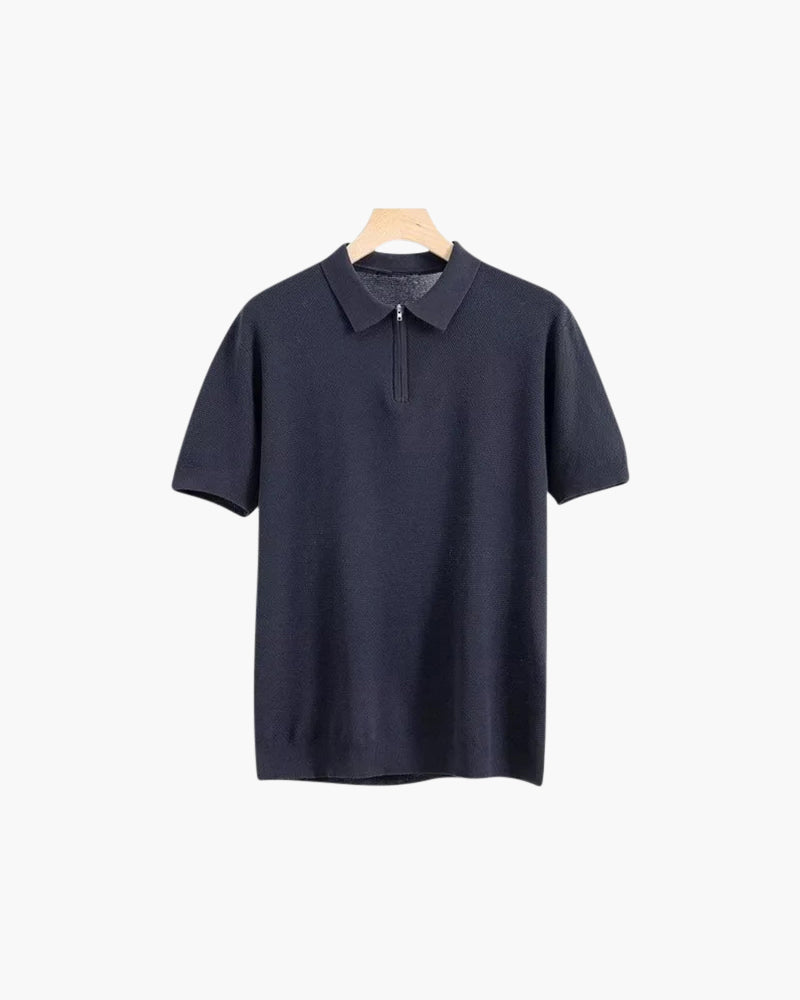 Polo Marbella com Fecho de Zíper