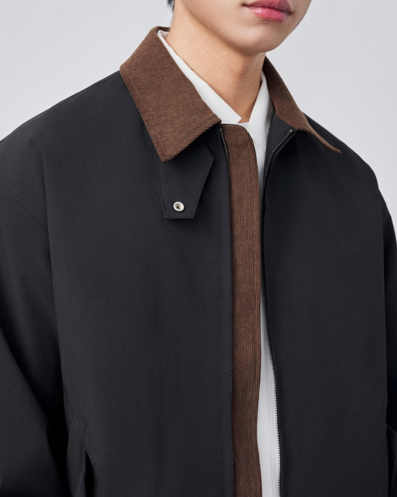 Jaqueta Clássica Estilo Harrington