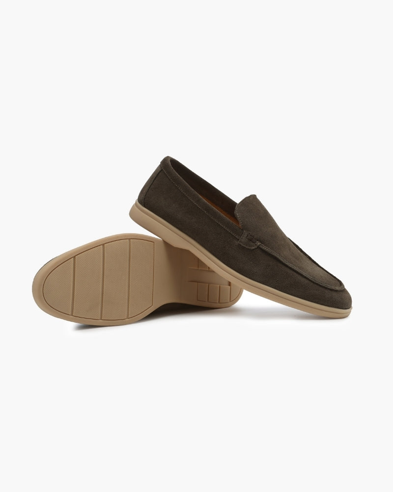 Premium Suede Loafers - Classic Old Money Style