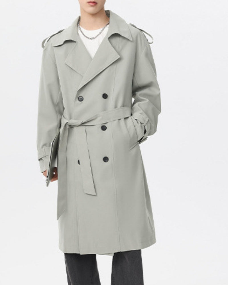 Clássico Trench Coat Reversível