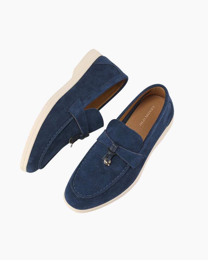 Lady Old Money Suede Moccasins