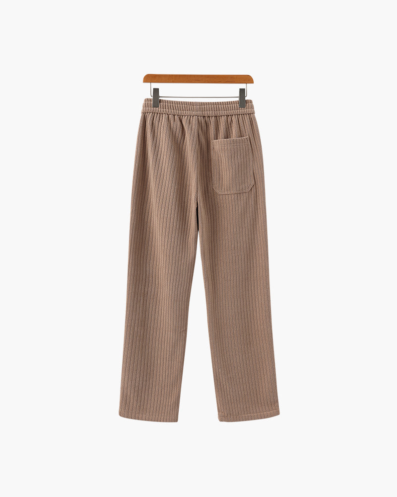 Calça de Veludo Elegante Romano