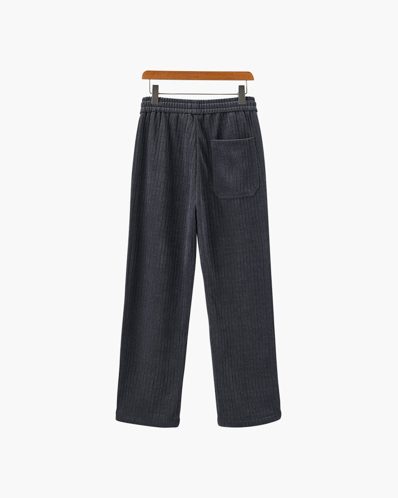 Calça de Veludo Elegante Romano