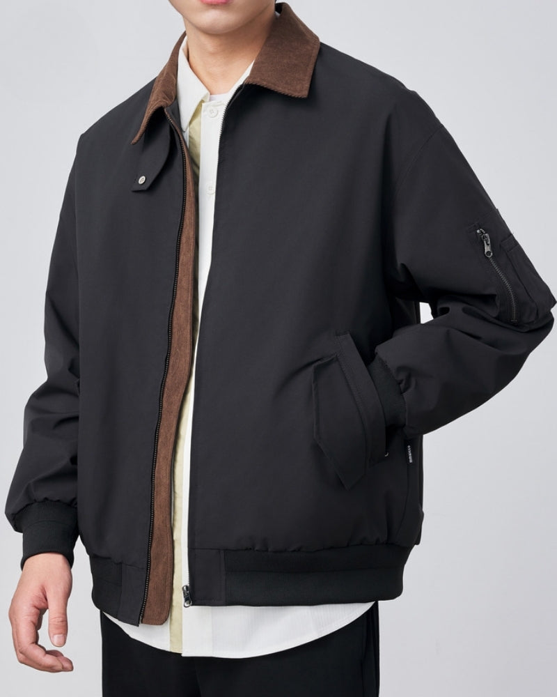 Jaqueta Clássica Estilo Harrington