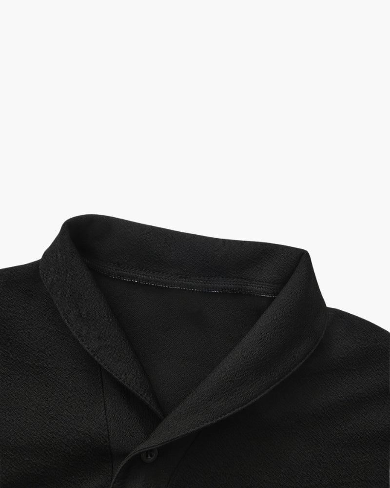 Conjunto de Camisa Polo em Algodão com Calça