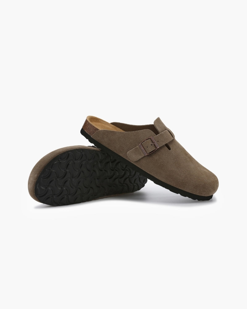 Old Money Suede Mules