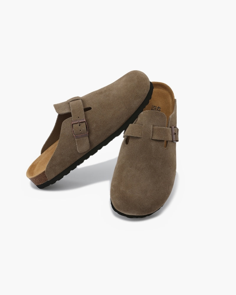 Old Money Suede Mules