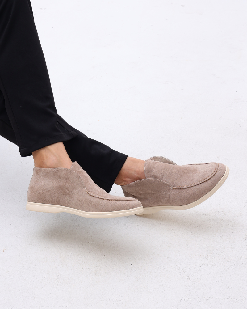 Old Money Luxe Suede Loafers