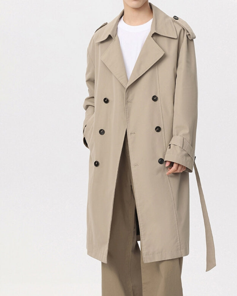 Clássico Trench Coat Reversível