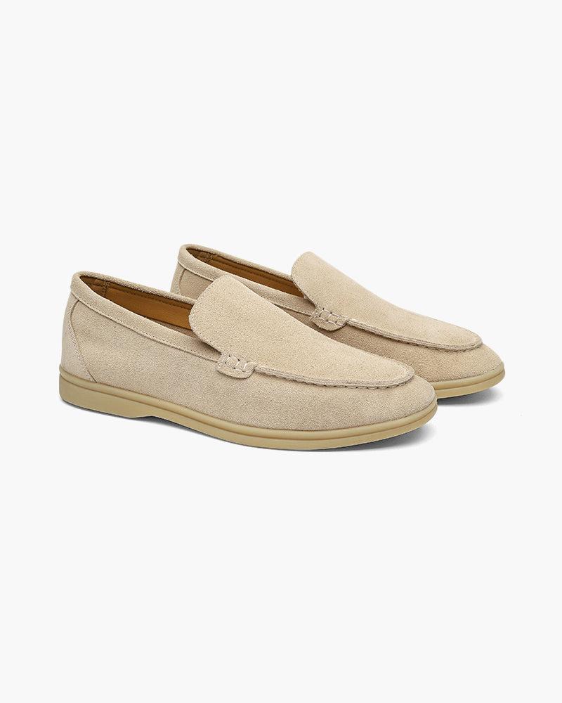 Premium Suede Loafers - Classic Old Money Style