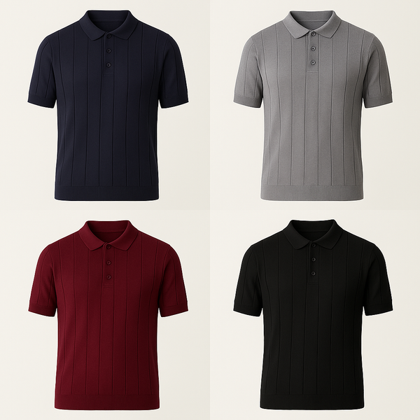Kit 3 Polos Com Botões