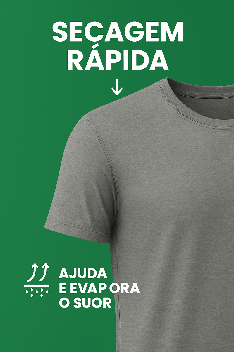 Kit com 3 Camisas Pro Fit + Frete Grátis