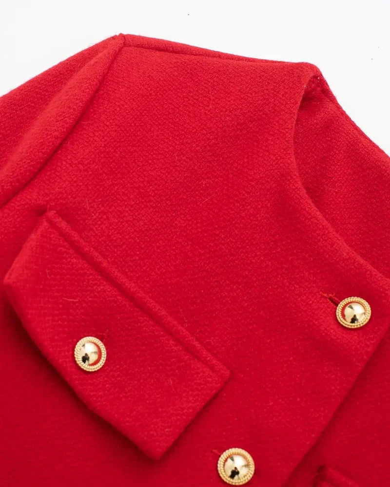 Cropped Savile Blazer