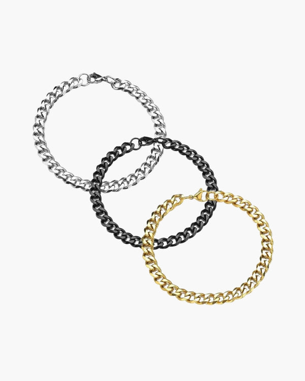 Pulseira de Corrente Estilo Old Money