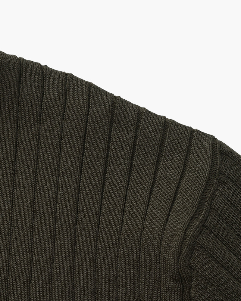 Premium Polo with Cinnamon Texture