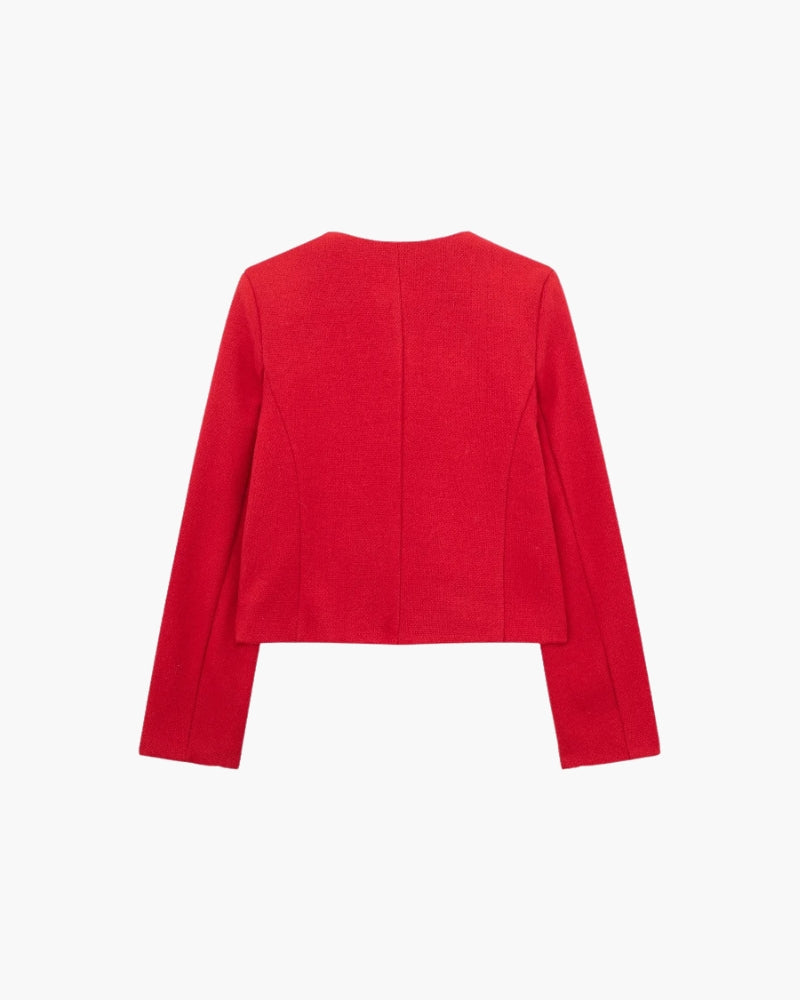 Cropped Savile Blazer