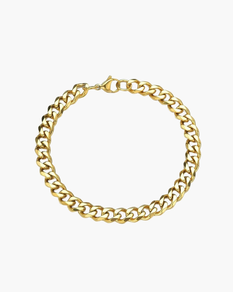 Pulseira de Corrente Estilo Old Money