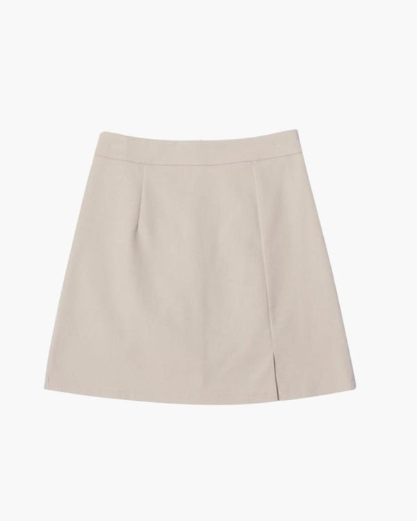 Mini Saia Oxford Estilo Reto