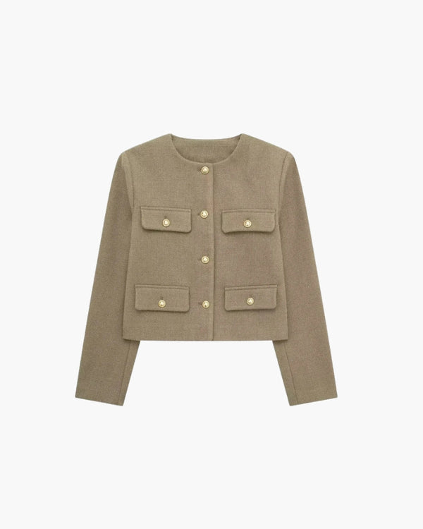 Cropped Savile Blazer